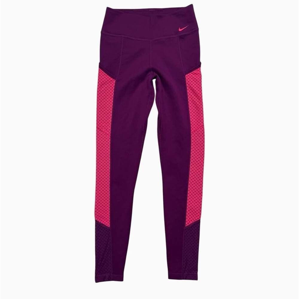Nike Women's Purple and Pink Leggings